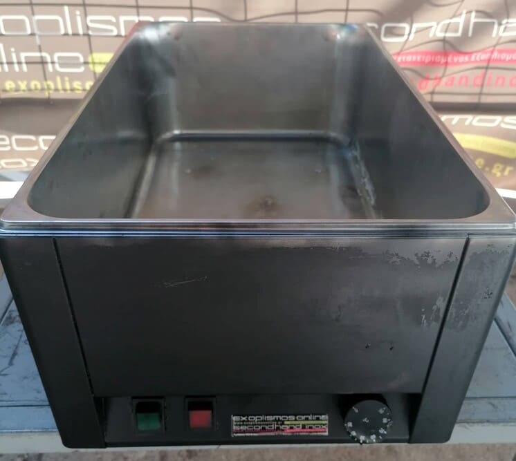 Μπαίν Μαρί Ηλεκτρικό Επιτραπέζιο 33x53x22 1/Gn Βάθος 15 - Mεταχειρισμένο